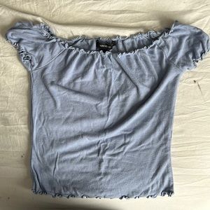 Forever 21 Off Shoulder Crop Top